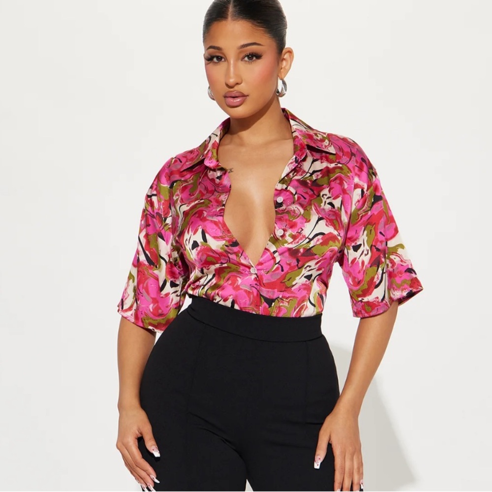Abstract Blouse